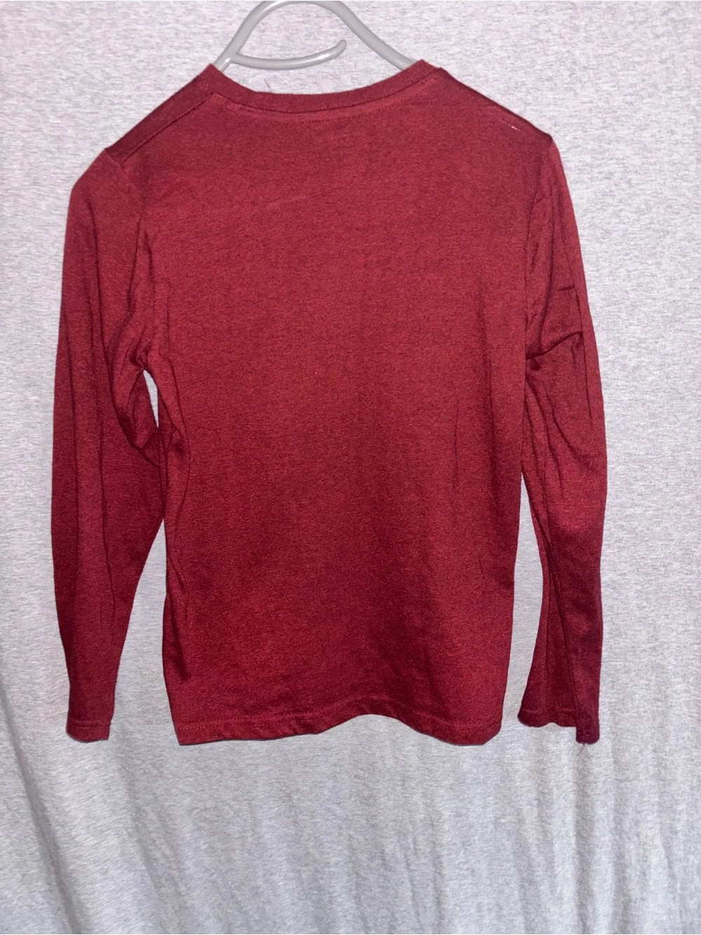 Marvel Spider-Man Friendly Neighborhood Long-Sleeve Tee - Maroon